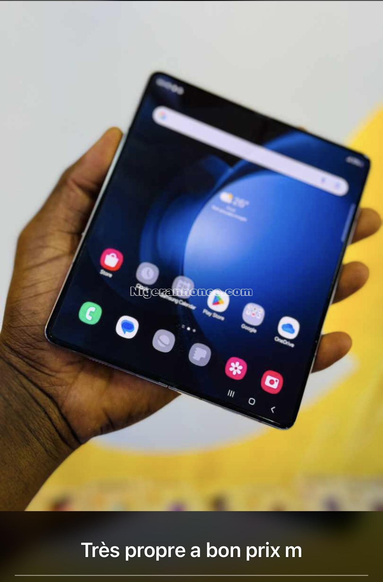 Des iPhones et Samsung galaxy fold tres bonne occasions - Niamey