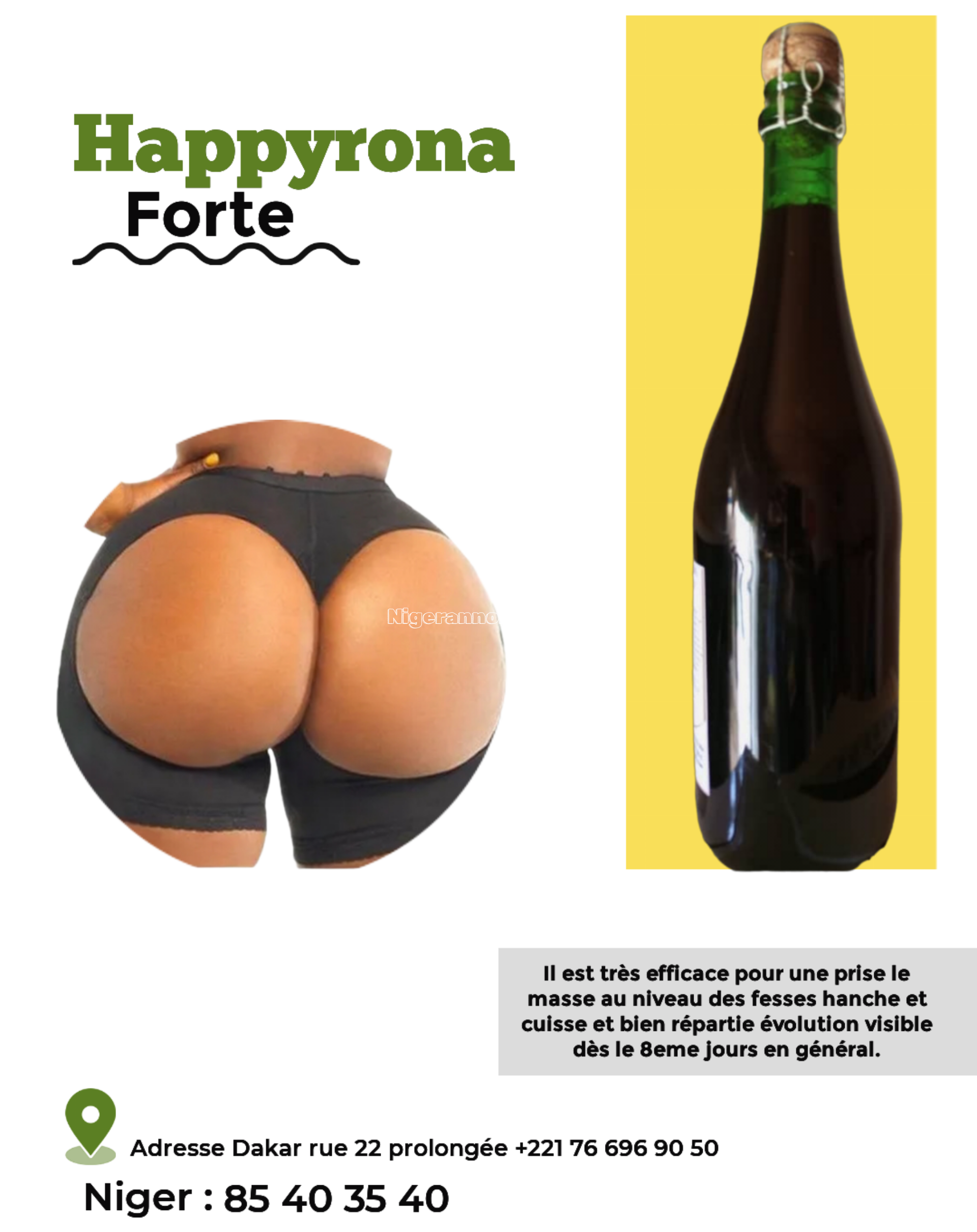 SIROP HAPPYRONA FORTE | Niger annonce