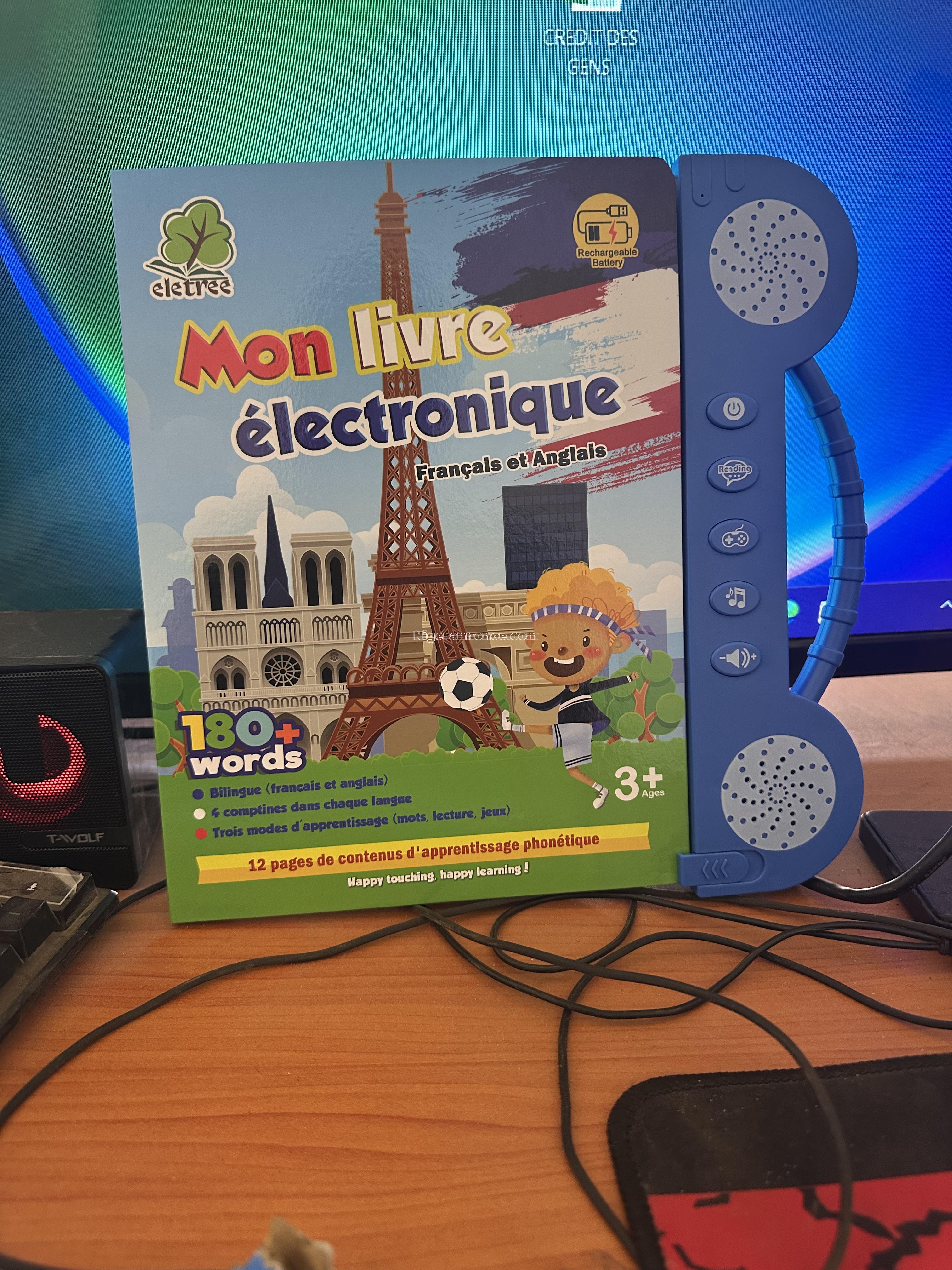 Livre électronique français anglais - Niamey
