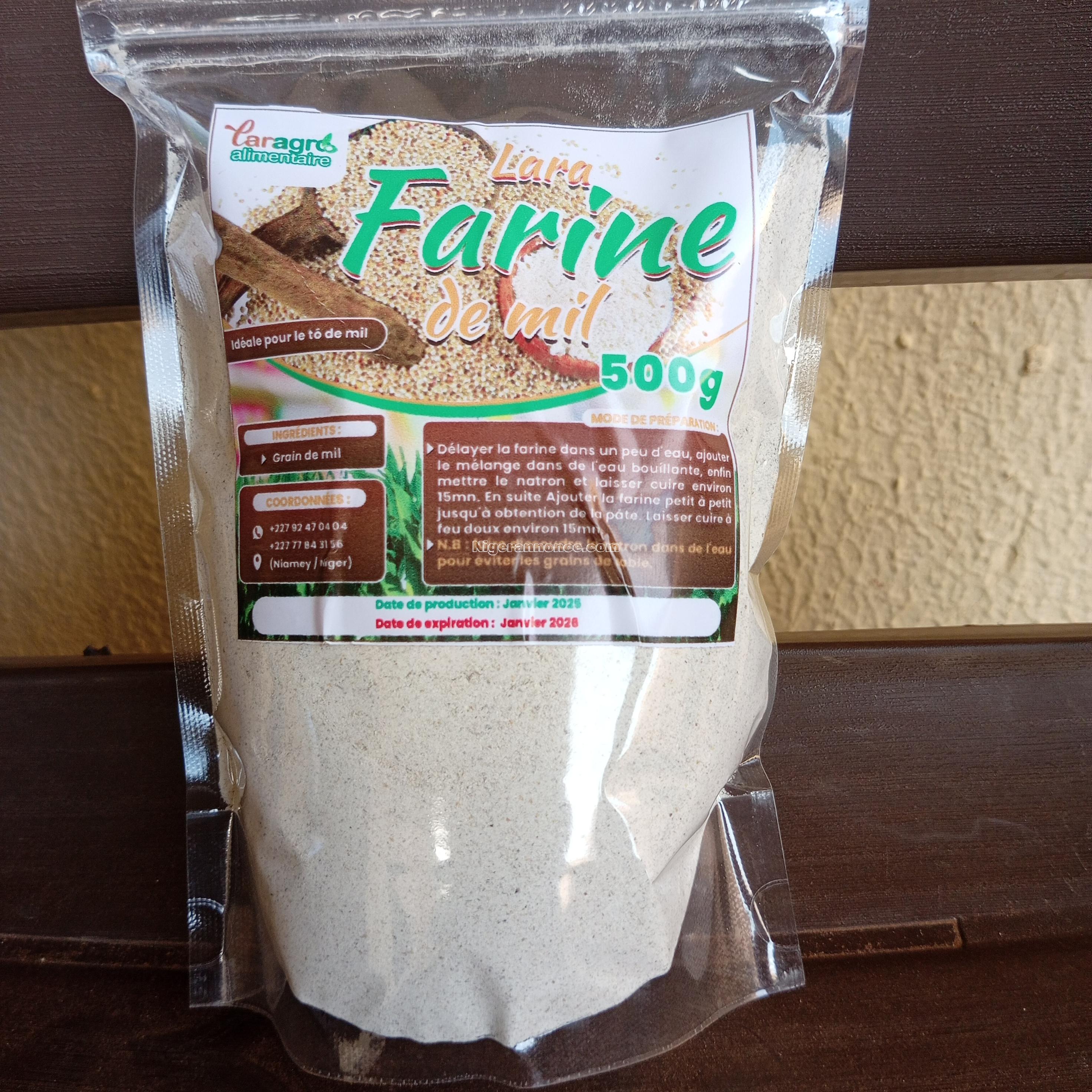 Farine de mil, farine de sorgho - Niamey
