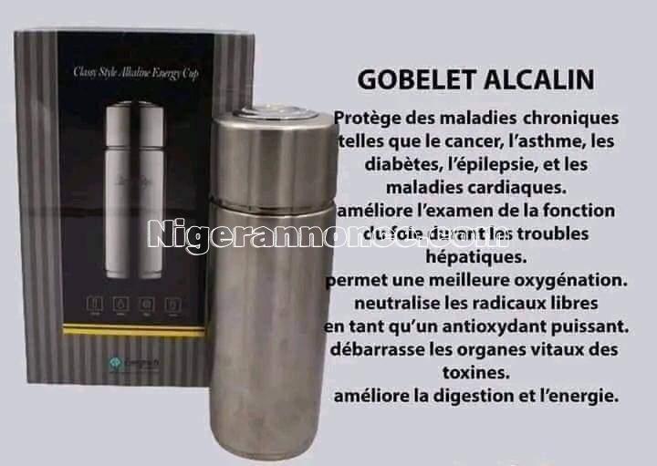 le gobelet alcalin | Niger annonce