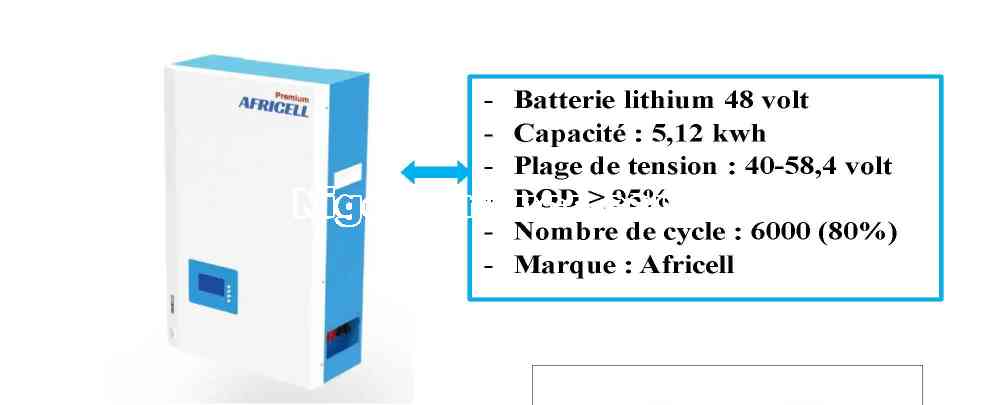Batterie lithium 5 kwh, 48 volt | Niger annonce