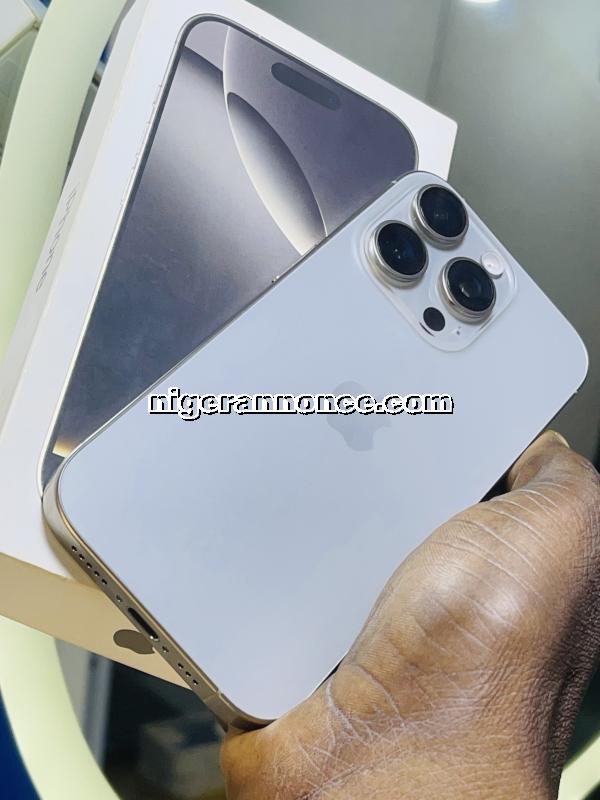 IPHONE 16 pro 512G BATTERIE 100% | Niger annonce