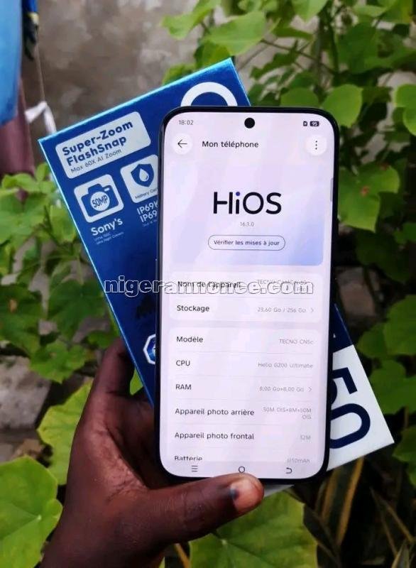 tecno camon 50 original