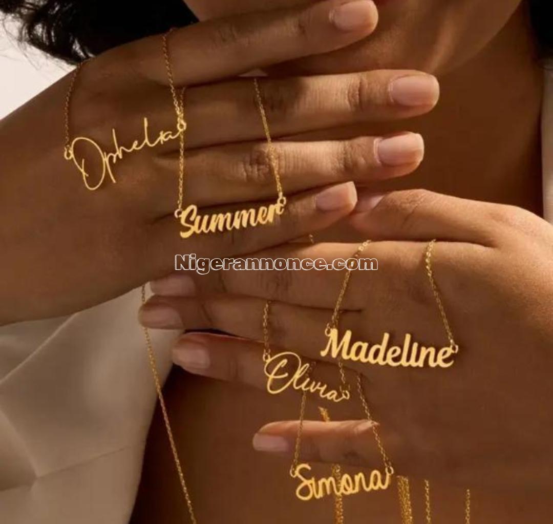 Bijoux personnalisés 💯 - Niamey