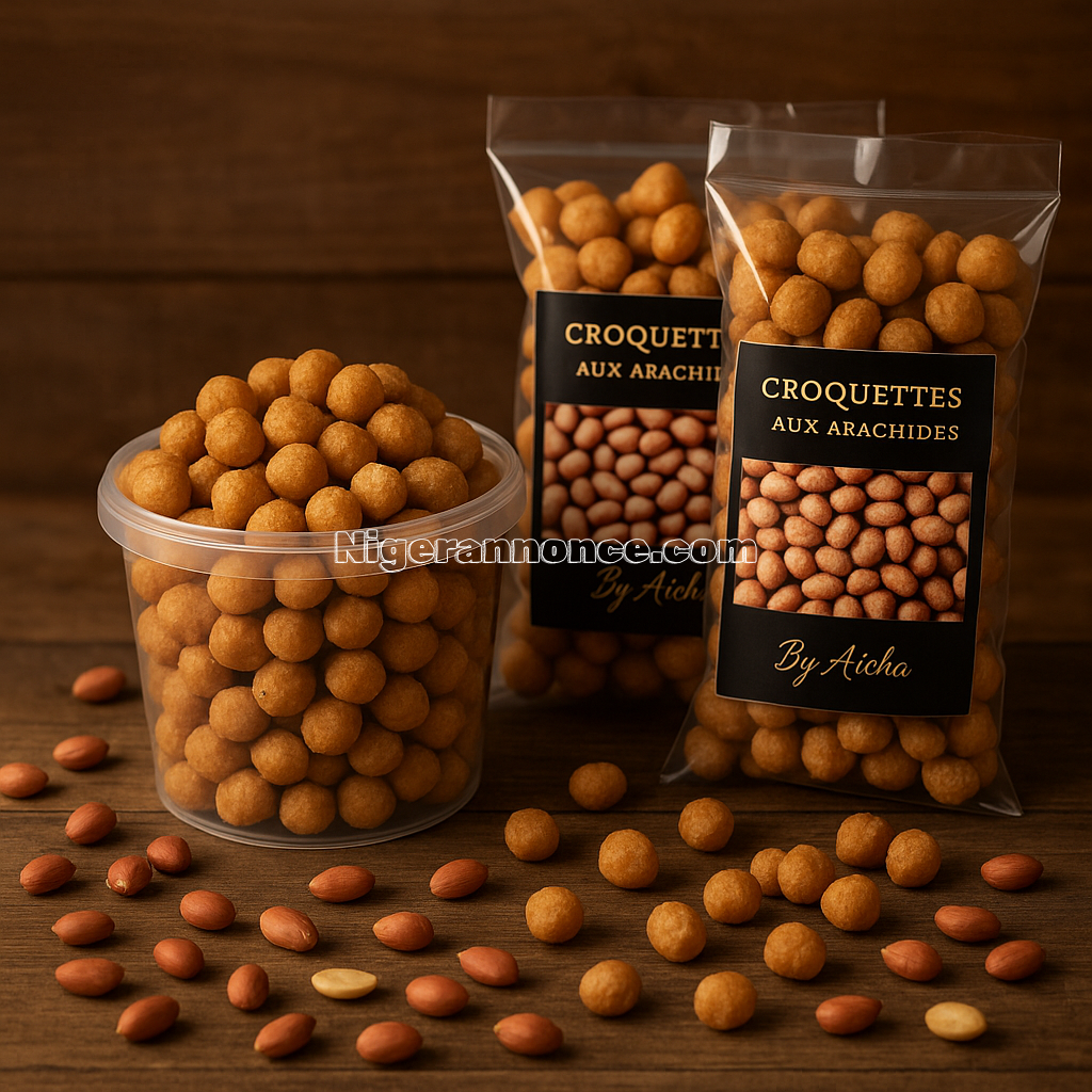 Croquettes aux arachides by Aïcha | Niger annonce