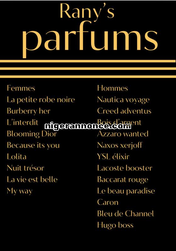 parfums à vendre | Niger annonce