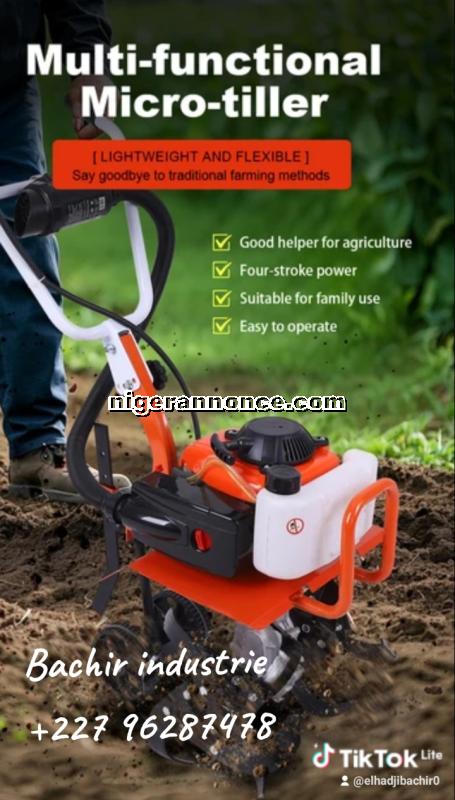 Motoculture Essence 1L 3 hp chevaux accessoires complet Disponible à Tahoua et Niamey Whatsapp +227 99 36 17 13 | Niger annonce