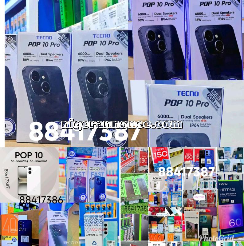 téléphone tecno Infinix itel Samsung Redmi - Niamey